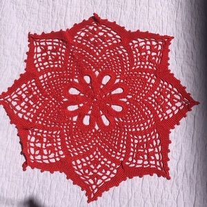 Handmade Knitted Table Coaster/Decor